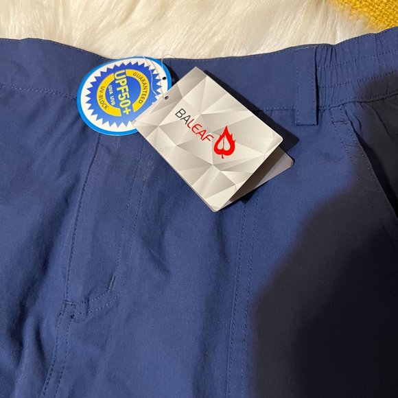 Baleaf Womens  SKIRT WITH SHORTS Skorts Navy Blue, size M ,new with tag - Picture 2 of 9